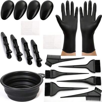 50只装高品质耐用粉色丁腈一次性手套，防水，适用于厨房清洗、清洁、纹身、美容、酒店、宠物护理、家庭清洁及其他必要用途。