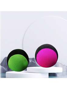 2个/1个弹力水球，完美尺寸5.5厘米，柔软橡胶涂层，耐用尼龙材质，使用寿命长，双色弹力球，适合泳池、沙滩和海洋娱乐，锻炼握力，男女通用，非常适合运动、圣诞节、新年、节日、假日——礼物 - 彩色 - 查看 27