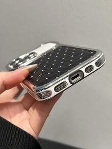 Ốp lưng điện thoại đính đá lấp lánh hình bầu trời sao, phù hợp với 17 Pro Max, 15/16/14/13, chống rơi vỡ. - Nhiều màu - Xem 6