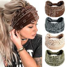 4 chiếc băng đô họa tiết Paisley cổ điển, khăn trùm đầu nhiều màu sắc dành cho nữ, băng đô thể thao thấm mồ hôi, phụ kiện tóc yoga, khăn quàng cổ phong cách Bohemian mùa hè, băng đô tóc đi biển, du lịch, sinh nhật - Nhiều màu - Xem 8