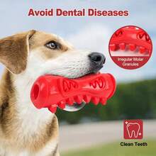 1pc Pet Chew Toy, Dog Supplies Durable Teeth Cleaning Chew Stick, Interactive Anti-Obesity Dog Toy, Durable Chew Resistant Puzzle Feeder Toy - 彩色 - 查看 4
