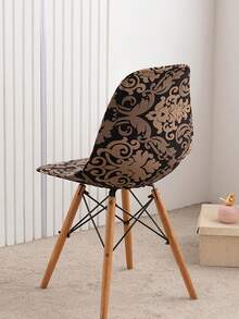 1/4/6/16pcs Home Elastic Chair Cover Set, Dining Table Chair Slipcover, Removable Eames Chair Cover, Irregular Chair Cover - Multicolor - View 7