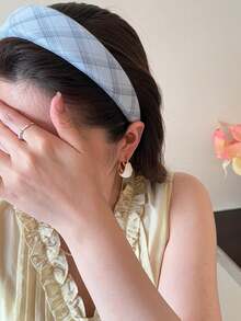 Băng đô nữ thanh lịch, đa năng, chất liệu vải dày cao cấp, chống trượt, phụ kiện tóc tiện dụng, tinh tế cho trang phục hàng ngày, băng đô thời trang. - Nhiều màu - Xem 4