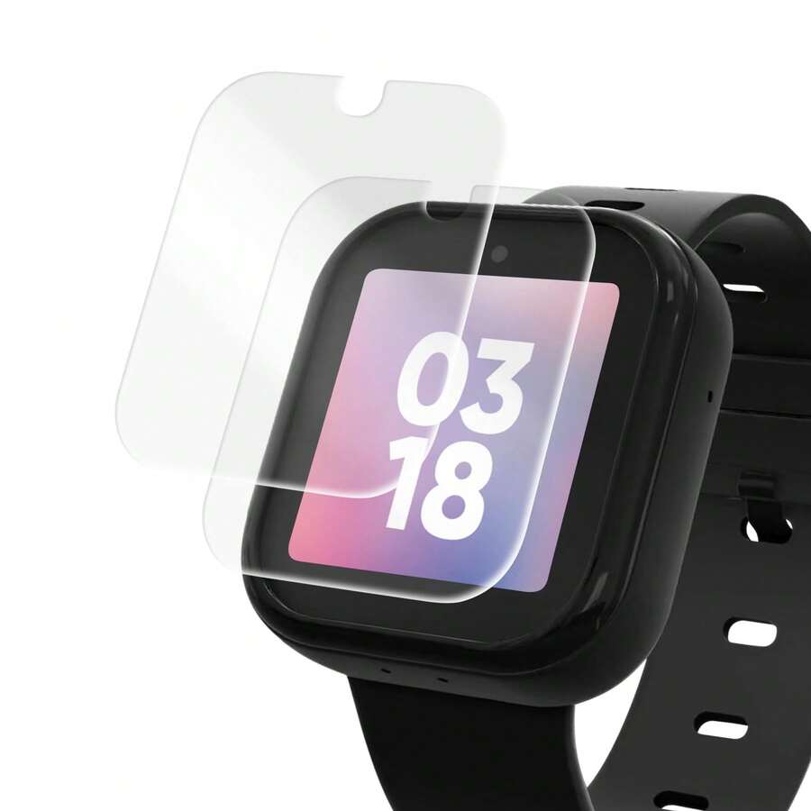 2 Packs Tempered Glass Screen Protector Compatible With SyncUP Kids Watch 2, High Definition, Anti-Scratch, Tempered Glass Film - Clear - View 1