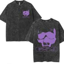 GREYDAY 2024 T-Shirt Suicideboy 2023 Tour G59 Merch, City Morgue Tshirt - 黑色 - 查看 1