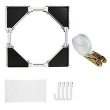 Stacking Kit For Washing Machines Washer Tumble Dryer Shelf Stacker Kit - Black - View 2