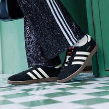 Giày trượt ván cổ điển Adidas STADT "T-Toe" đế thấp - màu đen - Xem 2