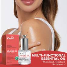 Ho-Ho-Bar 精油精华液 1 瓶，面部护理精油、头发护理精油、身体按摩精油，多功能精油。令秀发柔顺不毛躁，滋润滋养。节日理想礼品。 - 1pcs - 查看 3