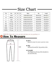 Cotton Linen Capri Pants For Women Drawstring Baggy Summer Cropped Pants Comfy High Waist Loose Resort Outfits - 藏蓝色 - 查看 6