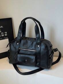 Large Capacity Tote Bag For Women, New Spring Travel Shoulder Bag, Elegant Versatile Crossbody Bag - Multicolor - View 13