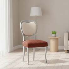 Kiva 2 Universal And Versatile Chair Covers, Various Colors Available – Easy-To-Fit Protective Chair Cover For Backrest, Seat And Arms - Orange - View 2
