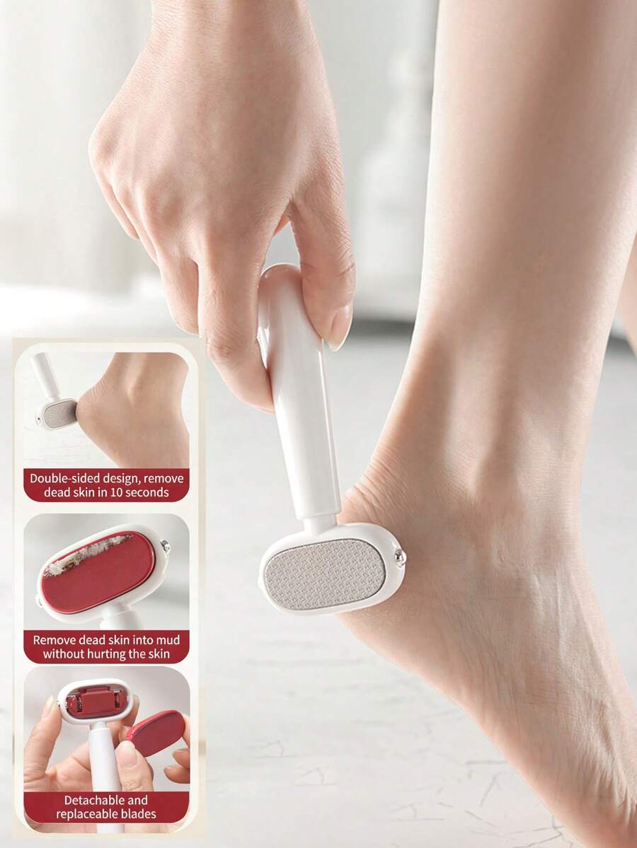 Creative New Double-Sided Foot File, Callus Remover Tool, Household Foot Care Tool Suitable For Men And Women, Harmless Multi-Function Foot Cleaning And Exfoliating Tool - Stylish and Portable - View 1