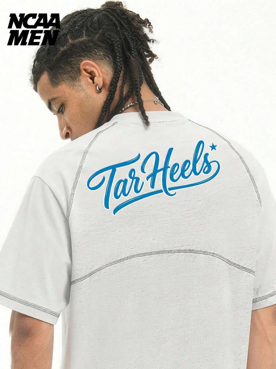 Camiseta de hombre con estampado de letras para primavera, chaleco sin mangas de manga corta, estilo a juego de pareja, adecuado para primavera, verano y otoño - Blanco - Ver 1
