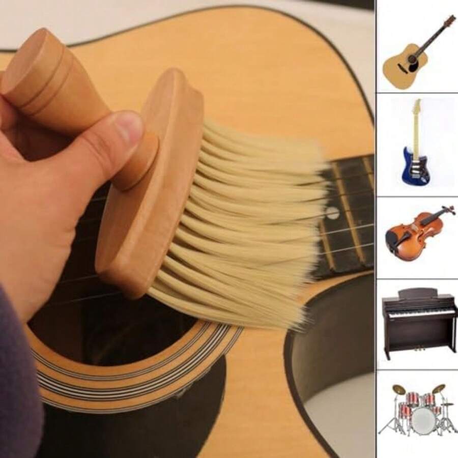 1/2 chiếc bàn chải vệ sinh lông mềm, thích hợp để làm sạch bàn phím, đàn piano, đàn synthesizer, đồ nội thất, xe hơi và nhiều hơn nữa. - Nhiều màu - Xem 1