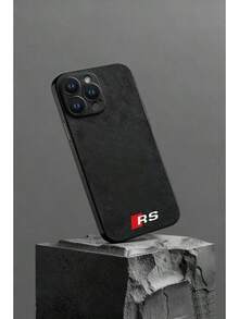 [24h Shipping From DE/FR/ES]FL 2-In-1 Skin-Friendly Protective Case Apple 17 23 24 25 26 Ultra Alcantara Auto Handyhülle |   Racing Car Logo Case |   Audi Rs Leather Phone Case |   For IPhone 15/15 Pro/15 Pro Max 14 13 12 11 Pro Max X/XS - FL 2 trong 1 Mờ dày - Xem 1