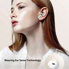 这款全新无线蓝牙耳机 TWS 5.3 立体声耳机 HiFi 耳机高清麦克风适用于所有智能手机。 - 查看 6