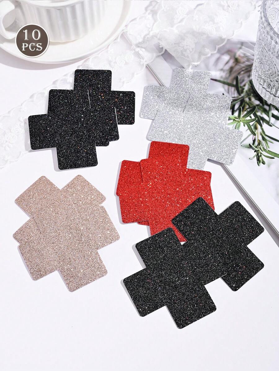 2件-10件一次性乳贴，无缝透气自粘隐形文胸，女士内衣及内衣配件，防止暴露的乳贴，婚礼摄影用品，适合狂欢