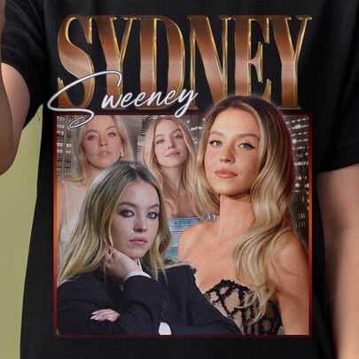 Sydney Sweeney Shirt - Customized Vintage Gift For Himher