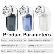 Electric Fabric Shaver, Bobble Remover Fuzz Lint Remover For Clothes,Efficiently And Quickly Remove Lint Balls,Bedding,Furniture, Carpet, Sofa Hair Ball Trimmer Without 2*AA Battery)Peach Fuzz Remover Clothes Lint Remover Machine Debobbler - Multicolor - View 3