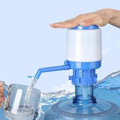 1/2 piezas Dispensador de agua manual, dispositivo de succión de agua a presión manual para beber en el hogar