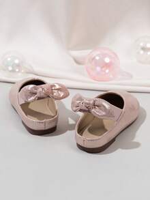 1 Pair Comfortable, Durable Casual Flat Princess Shoes, Suitable For Baby Girls Outdoor Wear - Pink - View 5