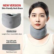 Penyangga Leher Ergonomis, Penyangga Leher Busa Anti-Kendur, Penyangga Leher Sejuk dan Bernapas, Penyangga Leher, Sarung Bantal Kantor untuk Koreksi Postur, Penyangga Leher untuk Posisi Condong ke Depan, Penyangga Leher Sutra Es, Desain Tipis Anti-Kendur Sepanjang Tahun, Pelindung Leher, Penyangga Leher, Alat Koreksi Leher, Alat Pelindung Leher Khusus untuk Perjalanan Bisnis dan Perjalanan - Beraneka warna - View 3