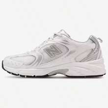 New Balance 530 White Brown New Balance Women Sneakers W530ASM | Modern Street Style, Comfortable All-Day - 白色 - 查看 1