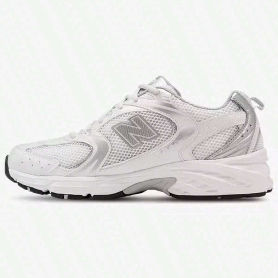 New Balance 530 White Brown New Balance Women Sneakers W530ASM | Modern Street Style, Comfortable All-Day - 白色 - 查看 1