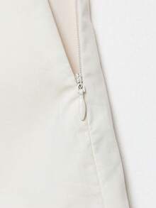 YROOE 极简设计多层铆钉迷你裙，女士春夏款 白色 - 白色 - 查看 6