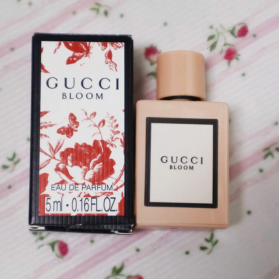 Gucci Bloom Perfume 5ml Travel Size For Women, Floral Eau De Parfum Small Bottle, Everyday Portable Scent A Gift For Mom - Floral - View 1
