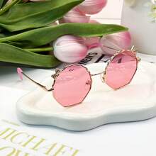1/2 chiếc kính trẻ em, kính thời trang gọng kim loại họa tiết nơ hoạt hình cho bé trai/bé gái. - Nhiều màu - Xem 9