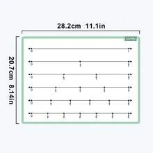 Juego de tablas de fracciones de doble cara | 10 manipulativos de matemáticas de borrado en seco | Aprendizaje visual de fracciones para niños de 6 a 12 años | Herramientas de aprendizaje cognitivo de líneas numéricas de fracciones matemáticas | Ayudas didácticas para la educación en el hogar - Multicolor - Ver 3