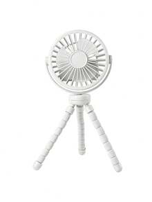 AOYI Portable Stroller Fan, Rechargeable Handheld Mini Fan, Flexible Octopus Design, 500mAh Battery USB Charging, 3-Speed Wind And Night Light Design, Summer Essential, Desktop Fan For Travel, Vacation, Strolling, Shopping, Beach, - Stroller Fan - View 15