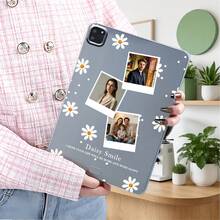 1 chiếc ốp lưng máy tính bảng tự thiết kế hình hoa cúc - Tải ảnh của bạn lên và nhận được một chiếc ốp lưng độc đáo, tương thích với iPad Air/Pro. - Nhiều màu - Xem 2