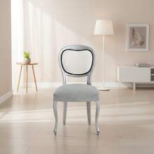 Kiva 2 Universal And Versatile Chair Covers, Various Colors Available – Easy-To-Fit Protective Chair Cover For Backrest, Seat And Arms - Gris Alma - View 2