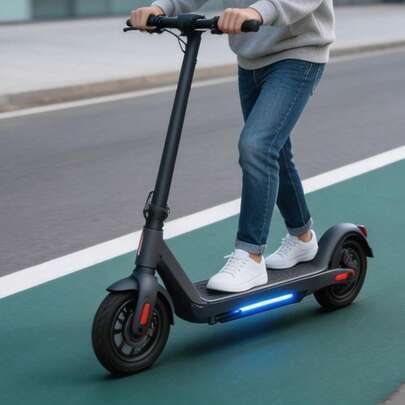 Scooter eléctrico Phantom A10 de 10" con motor 400W y control por app