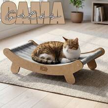 Luxury Cat Bed - Comfortable, Durable, And Warm, Made Of MDF - 灰色床 - 查看 1
