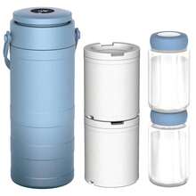 Portable Milk Cooler Box, Suitable For Outdoor Use, 360° Cooling, Keeps Fresh For 24 Hours, 22oz Large Capacity, Comes With 2 Milk Storage Bottles - Multicolor - View 11