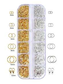 (Tool Pliers, Ring, Tweezers Optional Set) 1 Box Jewelry Accessories Kit Open Jump Rings Lobster Clasp Hook Pliers Tweezers Suitable For DIY Bracelet Necklace Jewelry Making - J10-2 - View 9