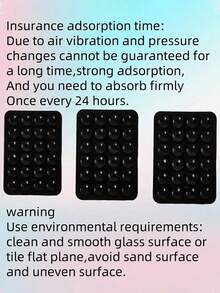 硅胶吸盘手机支架，双面吸盘，多功能背胶，防滑免提，适用于浴室镜子、车载自拍和视频拍摄，兼容、安卓手机，生日礼物，送给家人和朋友的手机配件 - 查看 3