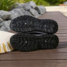 Women's Wedge & Platform Shoes, Spring/Summer 2026 New Arrival. Breathable Knit Flat Walking Shoes, Lightweight, Casual, With A Non-Slip Soft Sole, Comfortable Everyday Athletic Shoes, Suitable For Outdoor Wear And All Seasons. Stylish Women's Shoes, Perfect For Commuting, Walking, Shopping, And Everyday Wear. A Must-Have Item For Summer Outfits - Tennis Shoes,Black Casual Shoes - 黑色 - 查看 8