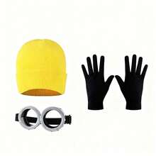 Bộ kính cosplay, mũ len và kính, phụ kiện trang phục Halloween/Giáng sinh. - Nhiều màu - Xem 5