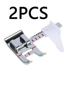 Adjustable Presser Foot Guide For Low Shank Household Sewing Machines, Sewing Tool For Home Use, Suitable For Knitting - Silver - View 10