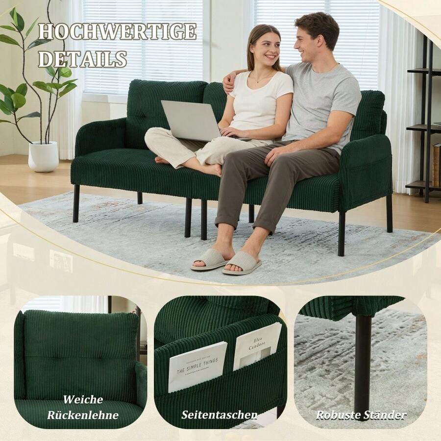 Sofas & Couches - Green - View 1