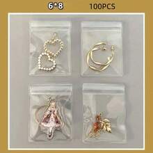 PVC Transparent Jewelry Storage Bag, High-Quality Thickened Self-Sealing Bag Suitable For Jewelry And Earrings, Anti-Oxidation - Multicolor - View 16