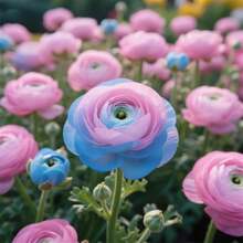 100 Ranunculus  Beautiful Annual Outdoor Flowers, Easy To Grow Hardy Perennials, Year-Round Blooms To Create A Gorgeous Garden - Variant 1 - View 2
