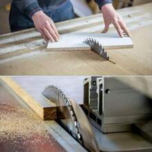 6-Inch, 8-Inch And 10-Inch TCT Sharp Saw Blades, Available In 40 Teeth And 60 Teeth Options. Designed For Miter Saws And Table Saws, Ideal Choice For Woodworking. - A - View 9