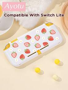 Ayotu Strawberries Protective Case For Switch,Can Be Installed In The Dock Without Removing The Protective Case - Multicolor - View 8