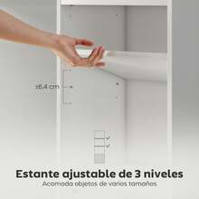 HOMCOM Bookcases - White - View 4