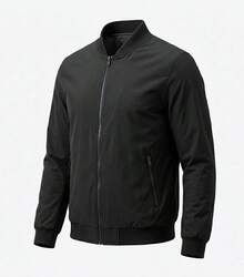 Men's Slim Fit Lined Dress Jacket - Stylish Winter Jacket StopTop - Black - View 1